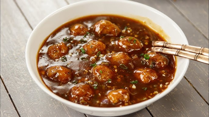 Veg Manchurian (Gravy)